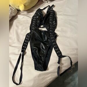 Coco Fields black bodysuit